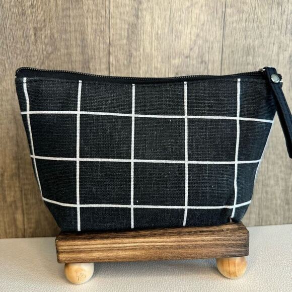 Canvas Makeup Bag Cosmetics Bag NEW Boho Travel Case MB115 - Picture 2 of 4